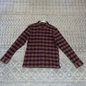 Lululemon Mens Mason’s Peak Flannel, size Large